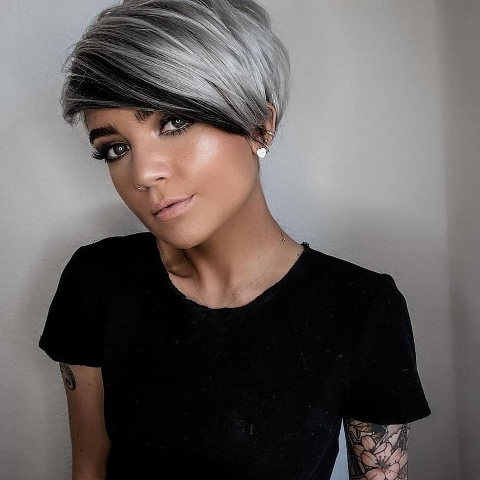 Super-Trend grau Frisuren