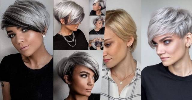 Trend Grau Frisuren