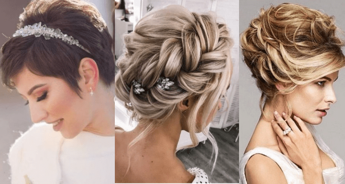 Einfache Hochzeit Frisuren Für Kurze Haare