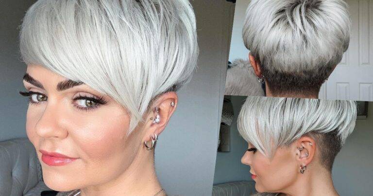 Kurze graue Haare: Hier sind die schönsten Looks