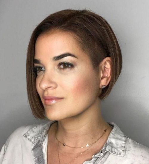 38. Konkaver Bob mit Undercut-Schlägel