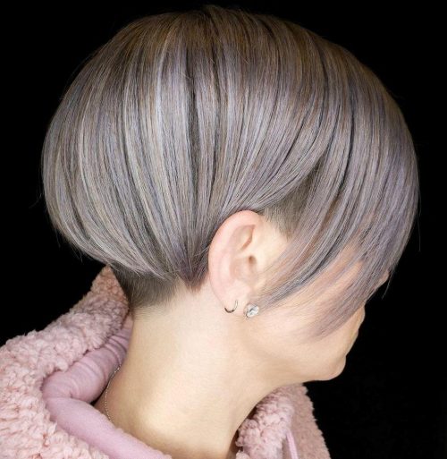 19. Superkurzer Undercut-Bob