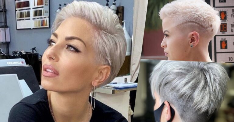 13 Kurze platinblonde Haarideen zur Inspiration für deinen nächsten Salonbesuch 🤍