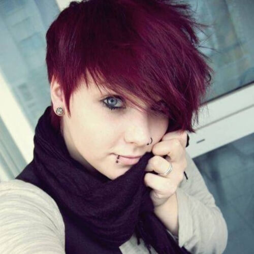 46. Emo Pixie Schnitte