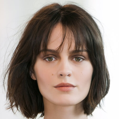 36. Wispy Bangs Frisuren