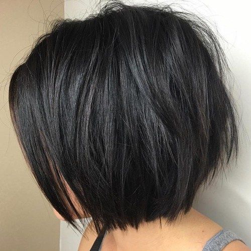 #18: Gepflegter Layered Bob zu dickem Haar