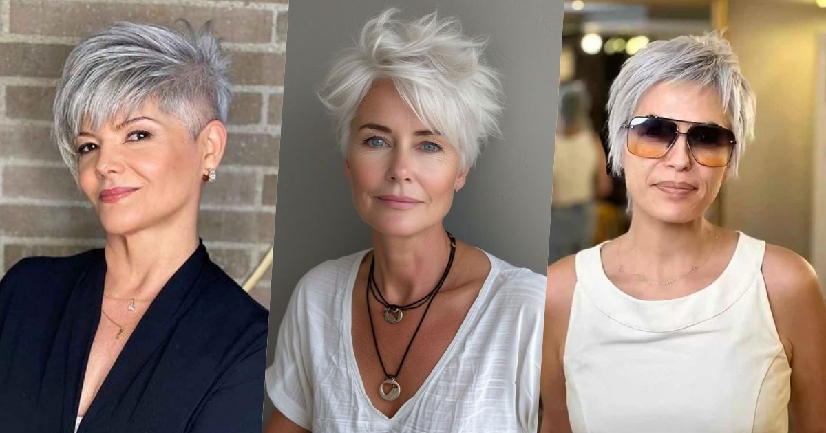 Moderne Kurzhaarfrisuren Damen 2024 BXEZAV