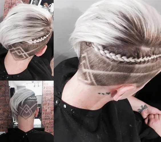 24 Süßeste Flechtfrisuren für kurze Haare & Undercuts