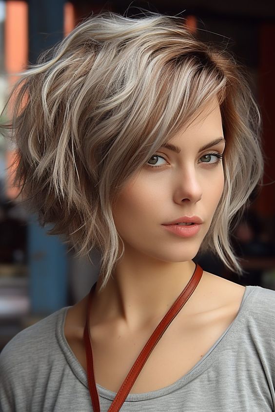 Textured Kurzes Haar Inspiration: Entdecke den perfekten Look für dich!