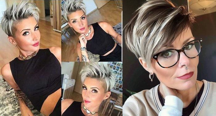 Super Und Stilvoll:kurzes Glattes Haar Für Frauen: Der Perfekte Look Für Jeden Anlass