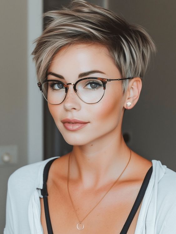 Der trendige Pixie-Cut: Dunkles Haar im Jahr 2024