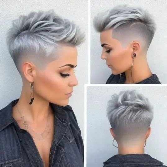 Der trendige Pixie-Cut: Dunkles Haar im Jahr 2024