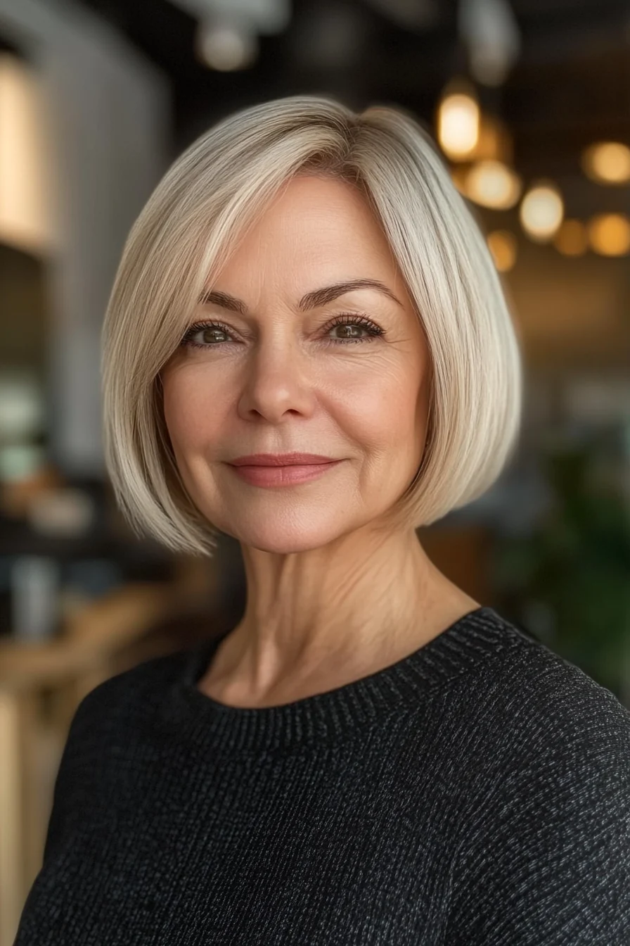 20 erstaunliche Kurzhaarfrisuren für Frauen über 60 mit dünnem Haar im Jahr 2025
