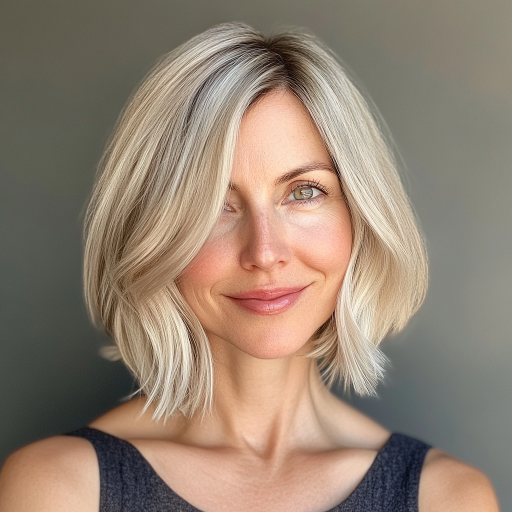 Diese 24 abgehackten Frisuren liegen bei Frauen über 40 im Trend