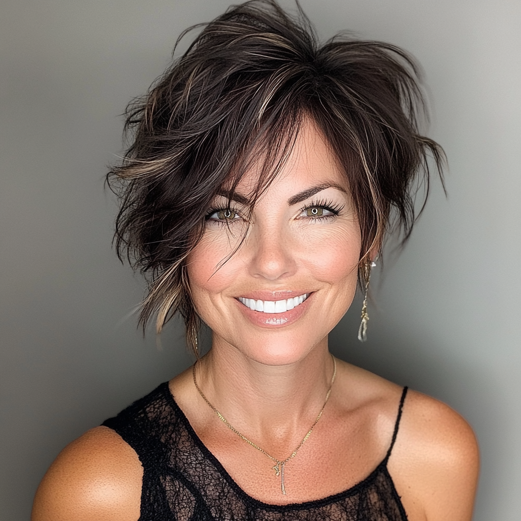 Diese 24 abgehackten Frisuren liegen bei Frauen über 40 im Trend
