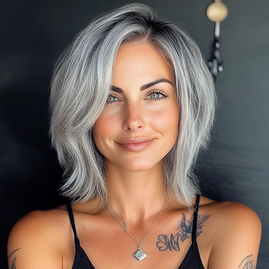 Diese 24 abgehackten Frisuren liegen bei Frauen über 40 im Trend