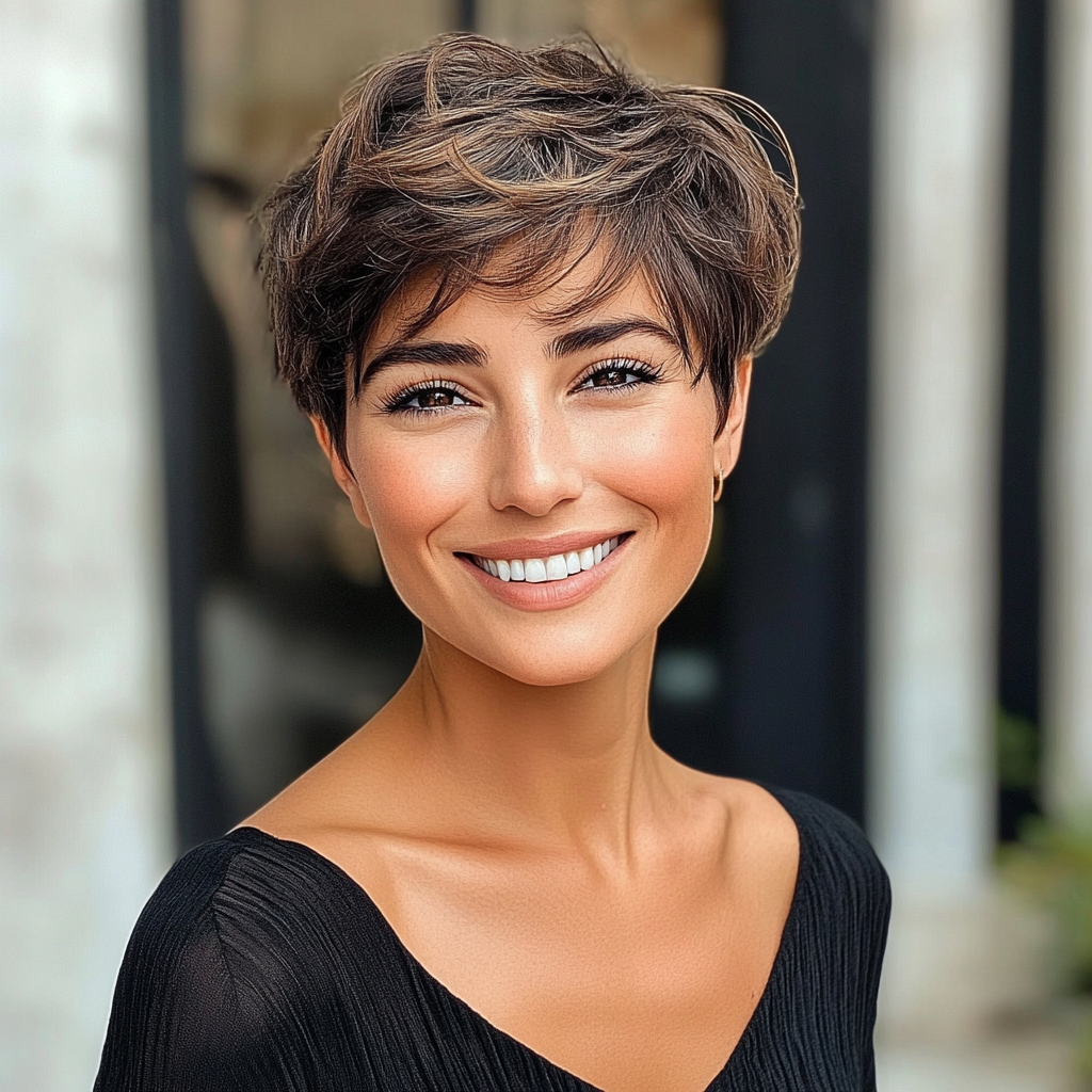 Diese 24 abgehackten Frisuren liegen bei Frauen über 40 im Trend
