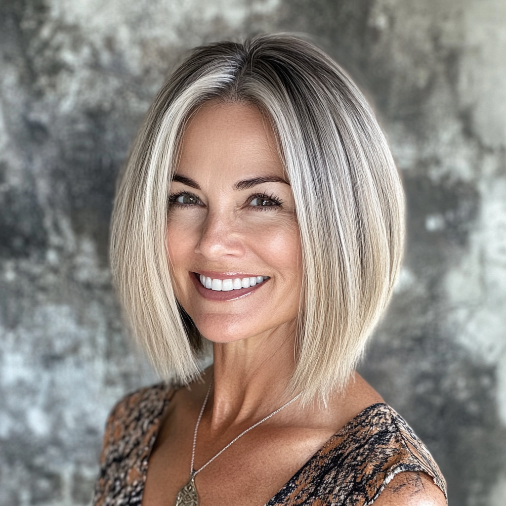 Diese 24 abgehackten Frisuren liegen bei Frauen über 40 im Trend