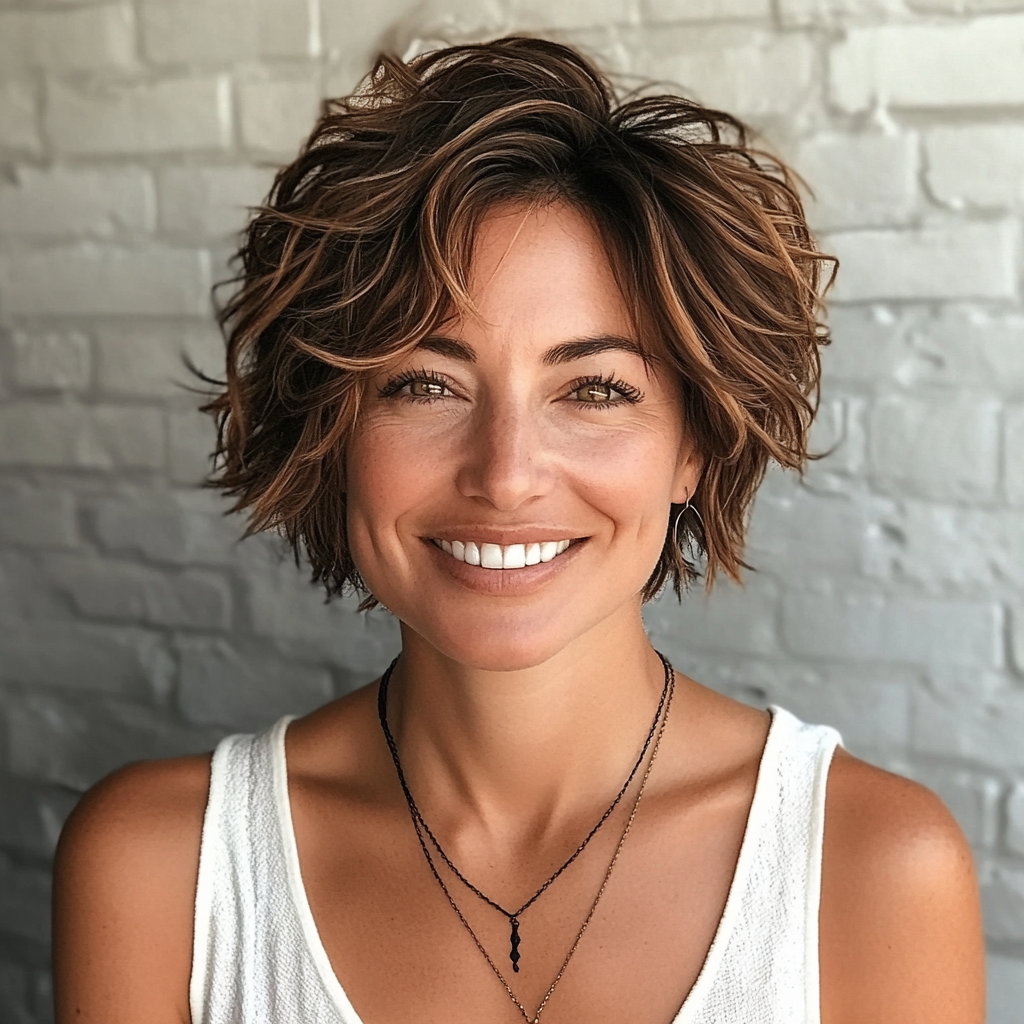 Diese 24 abgehackten Frisuren liegen bei Frauen über 40 im Trend