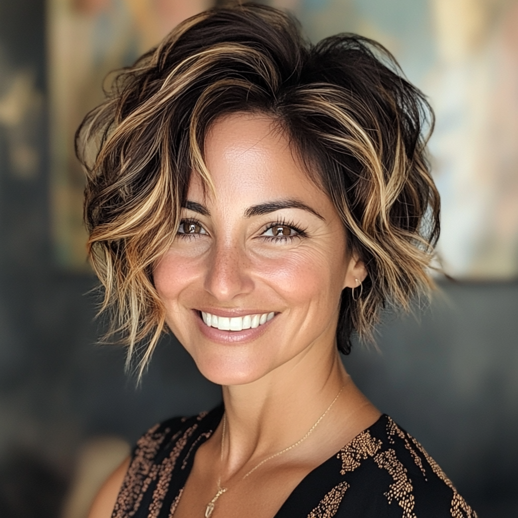 Diese 24 abgehackten Frisuren liegen bei Frauen über 40 im Trend