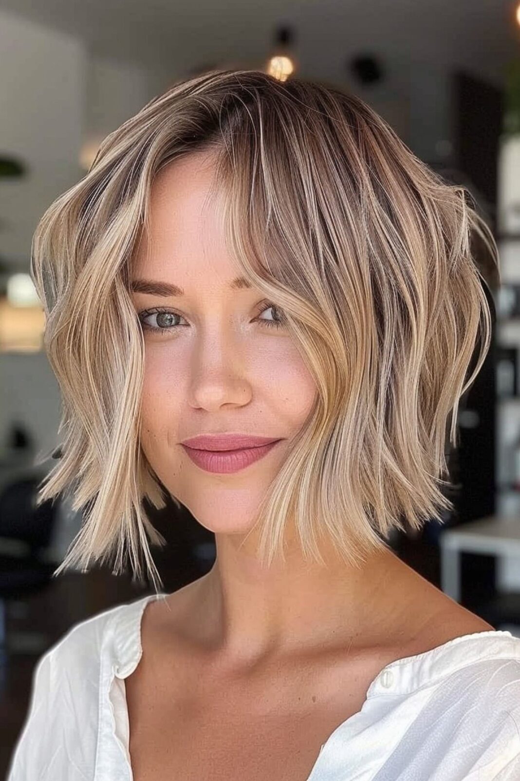 Balayage für kurzes Haar: 20 atemberaubende Haarfarben Ideen