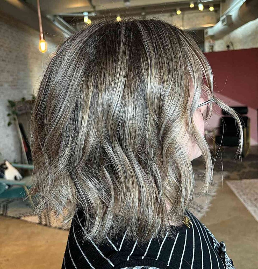 Balayage für kurzes Haar: 20 atemberaubende Haarfarben Ideen