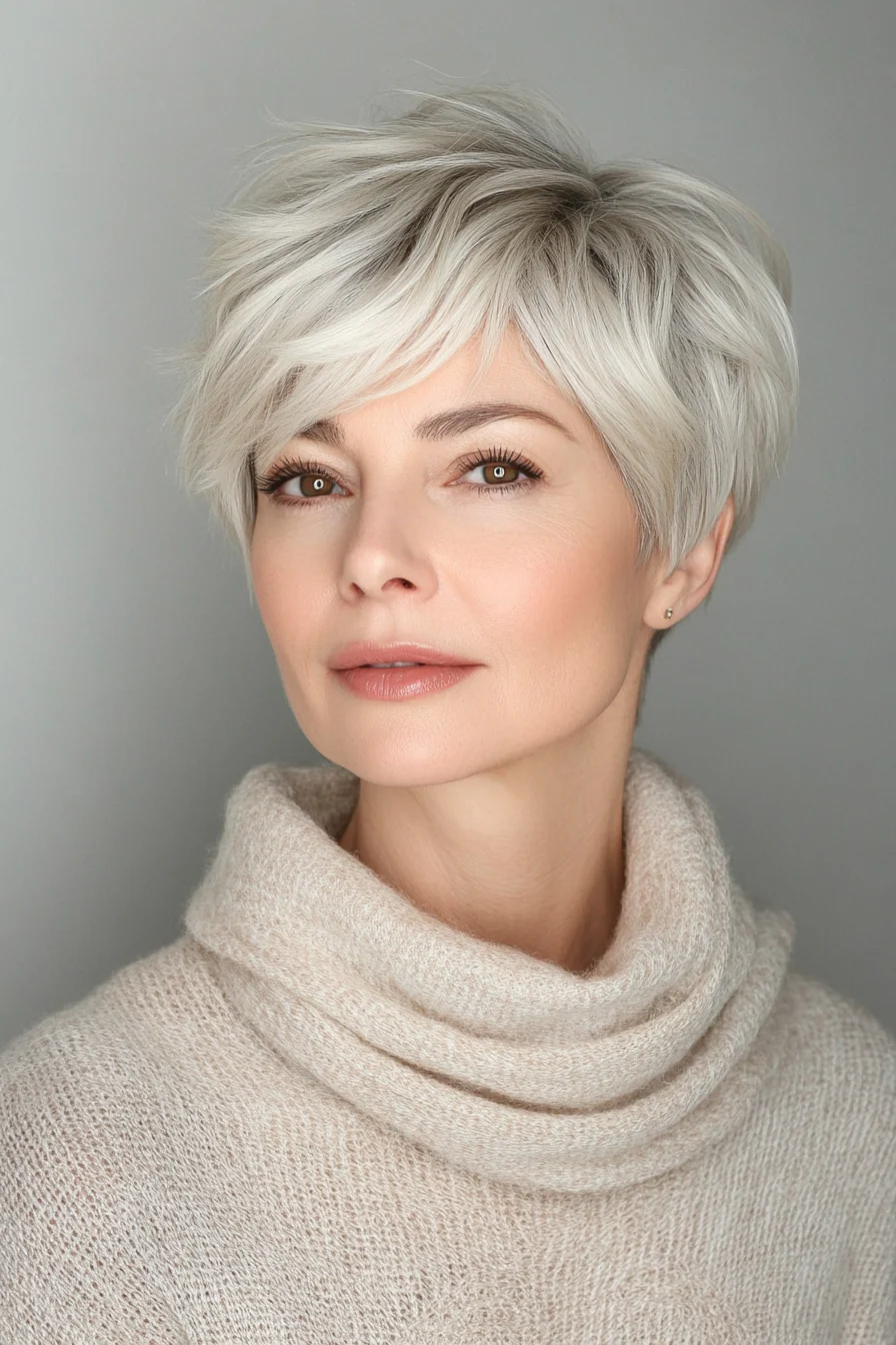 20 Stunning Short Pixie Hairstyles for Women Over 50 to Inspire Your 2025 Look