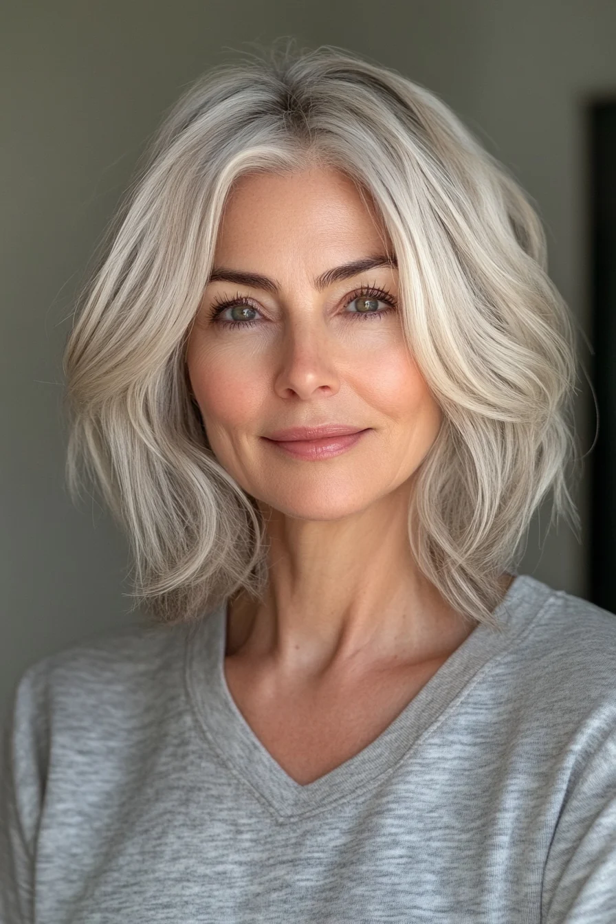 20 schicke Kurzhaarfrisuren für ältere Frauen mit feinem Haar im Jahr 2025