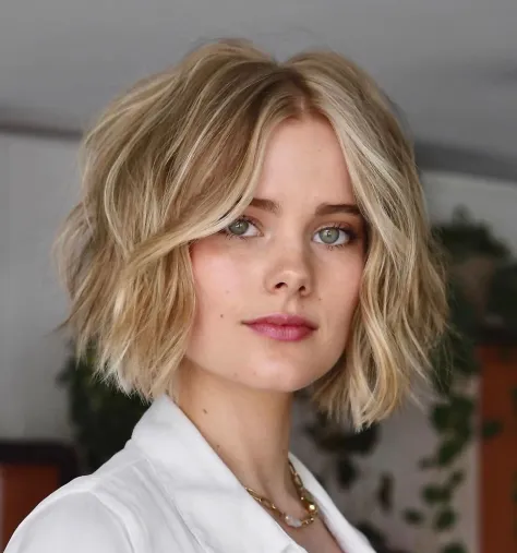 Die 20 trendigsten Frisuren und Haarschnitte für kurze blonde Haare