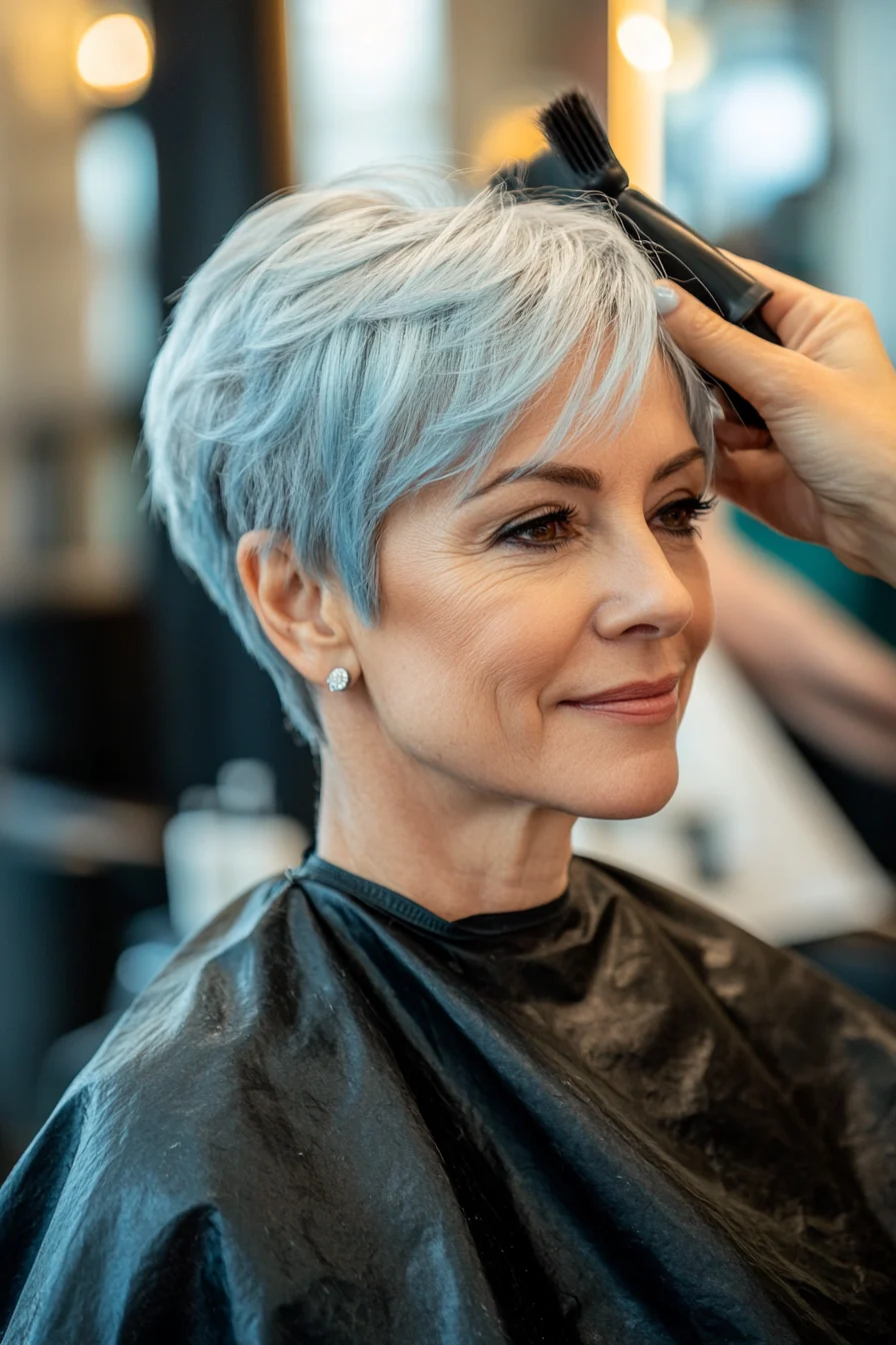 24 alterswidrige kurze Bob-Frisuren für Frauen über 50