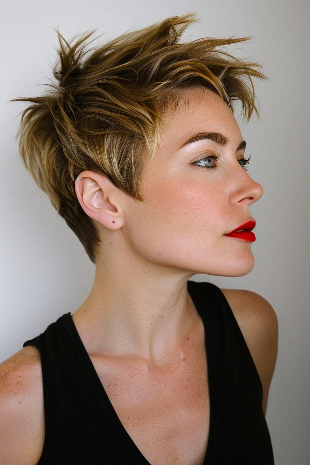 Auffällige, stachelige Pixie-Haarschnitte als Inspiration für Ihren Stil im Jahr 2025
