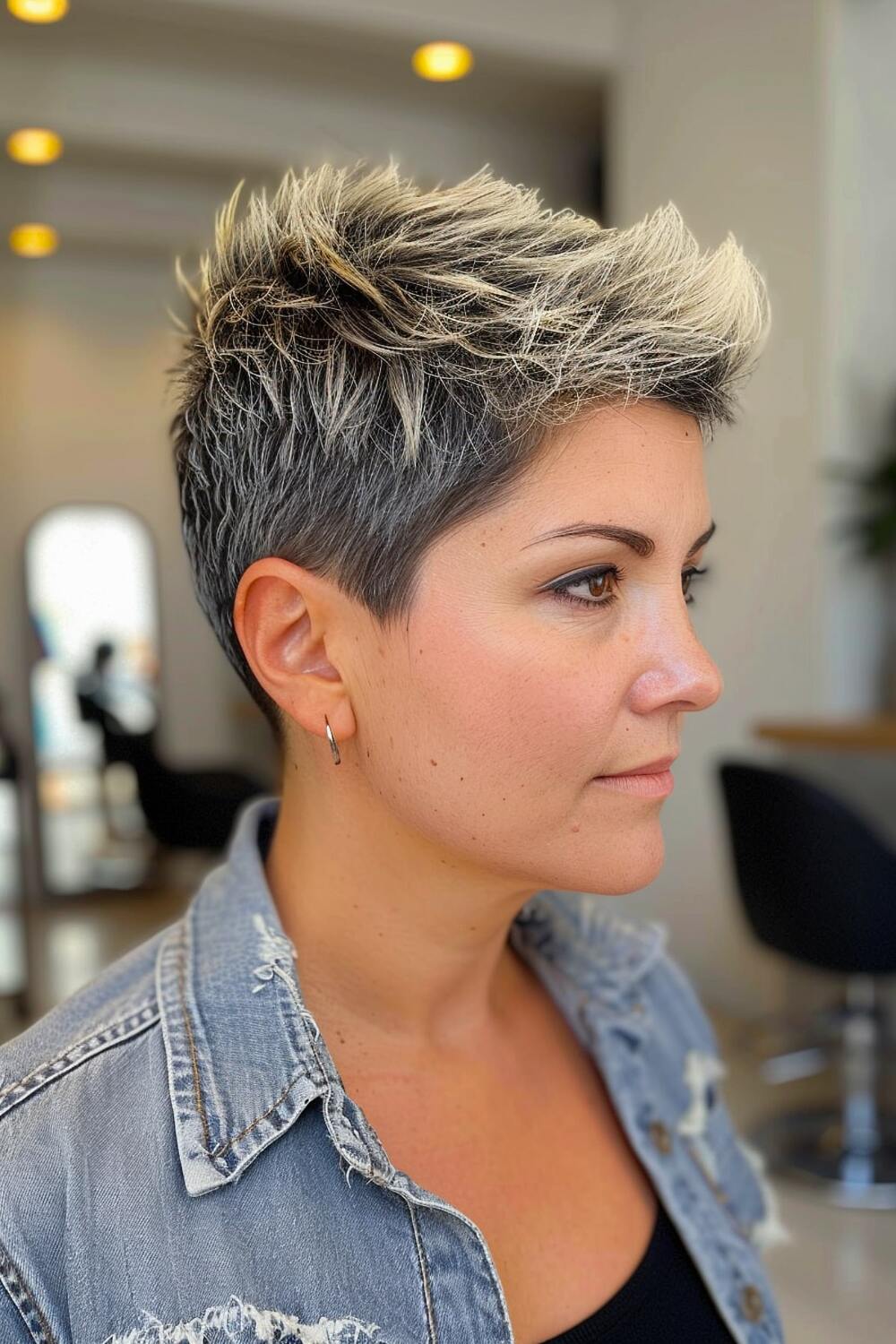 Auffällige, stachelige Pixie-Haarschnitte als Inspiration für Ihren Stil im Jahr 2025