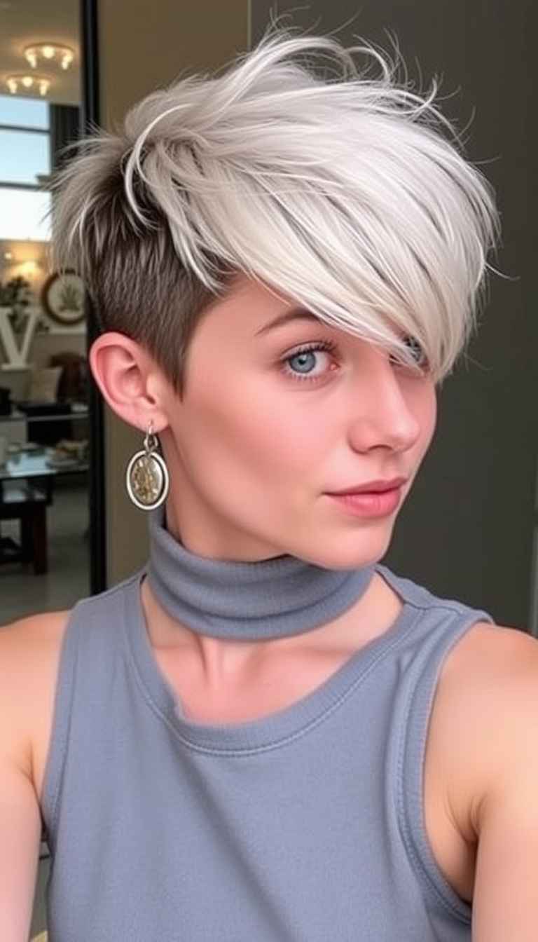 Inspiration für sehr kurze Pixie-Haarschnitte: Auffällige und schicke Looks zum Ausprobieren!