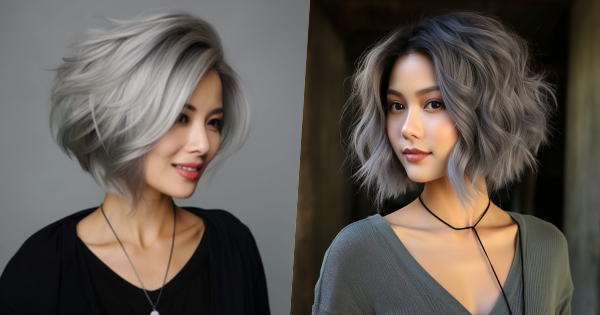 21 graue Bob-Frisuren, die Sie zum Hingucker machen