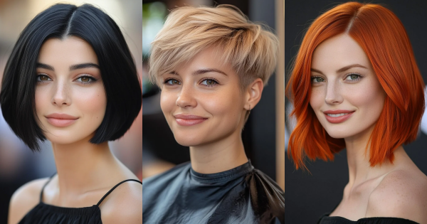 25 tolle Kurzhaarfrisuren für dickes Haar, die 2025 voll im Trend liegen