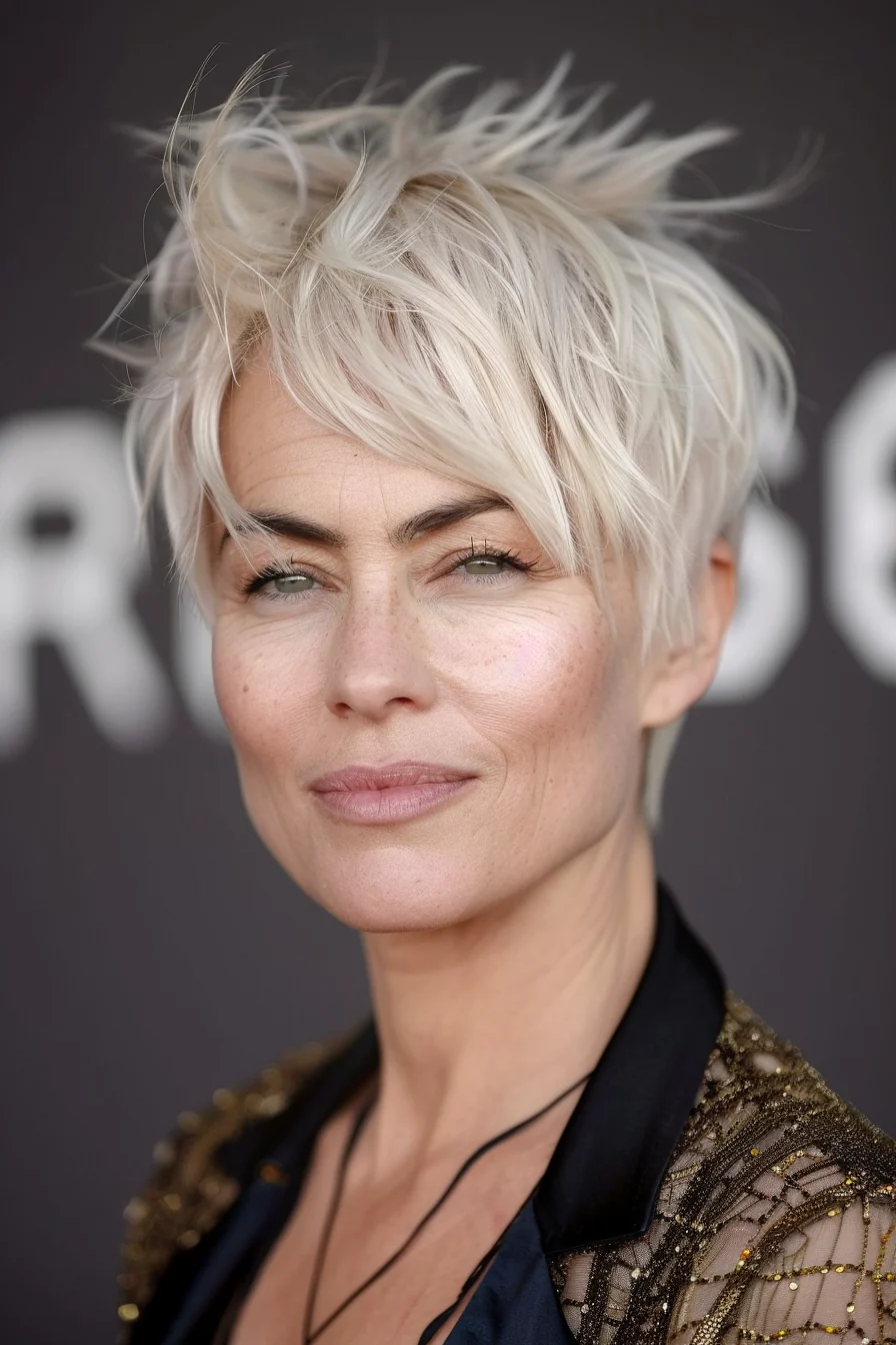 25 Must-See Pixie Frisuren für Frauen über 50: Lassen Sie sich für 2025 Inspirieren!