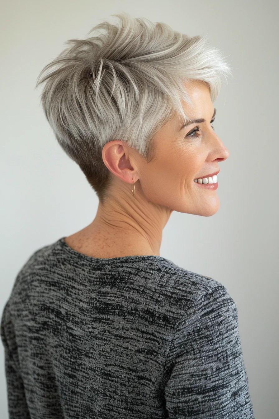 25 Must-See Pixie Frisuren für Frauen über 50: Lassen Sie sich für 2025 Inspirieren!