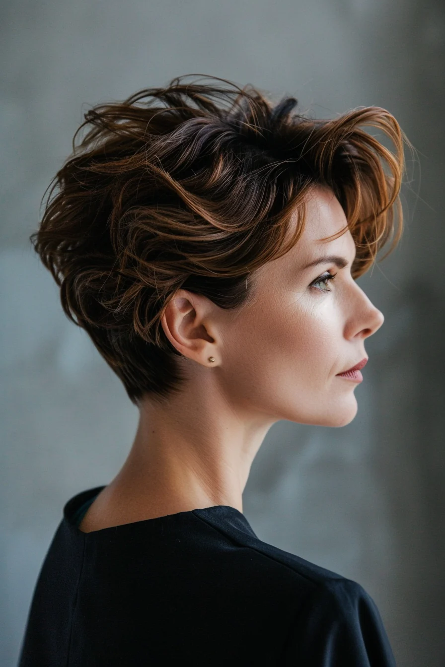 25 Must-See Pixie Frisuren für Frauen über 50: Lassen Sie sich für 2025 Inspirieren!