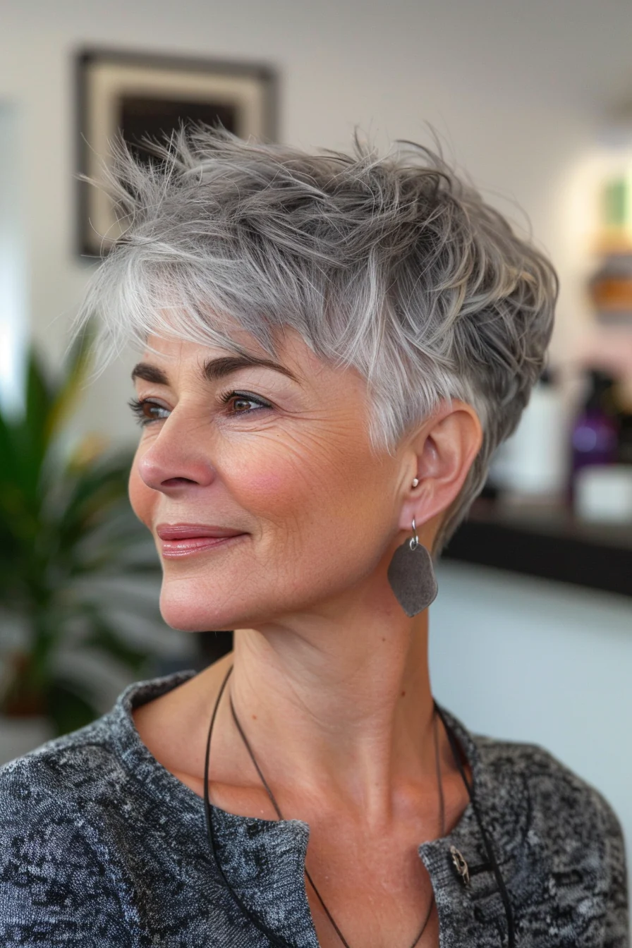25 Must-See Pixie Frisuren für Frauen über 50: Lassen Sie sich für 2025 Inspirieren!