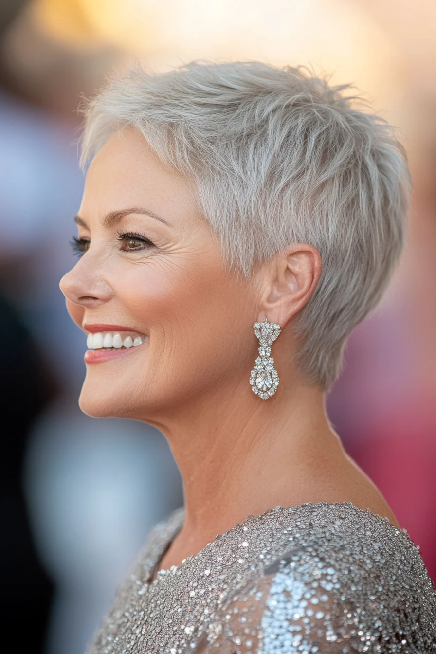 25 Must-See Pixie Frisuren für Frauen über 50: Lassen Sie sich für 2025 Inspirieren!