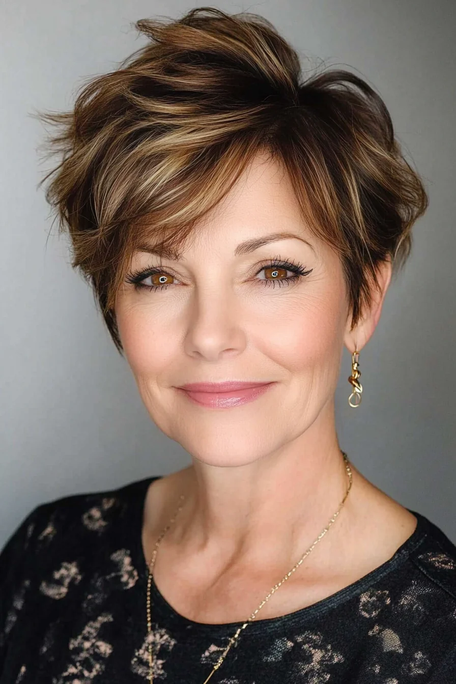 25 Must-See Pixie Frisuren für Frauen über 50: Lassen Sie sich für 2025 Inspirieren!