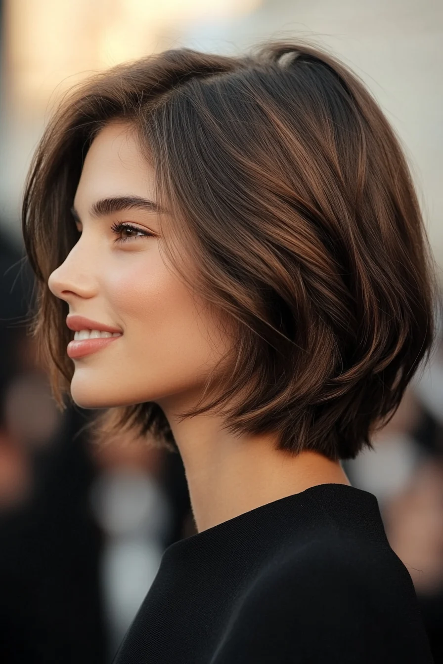 25 tolle Kurzhaarfrisuren für dickes Haar, die 2025 voll im Trend liegen
