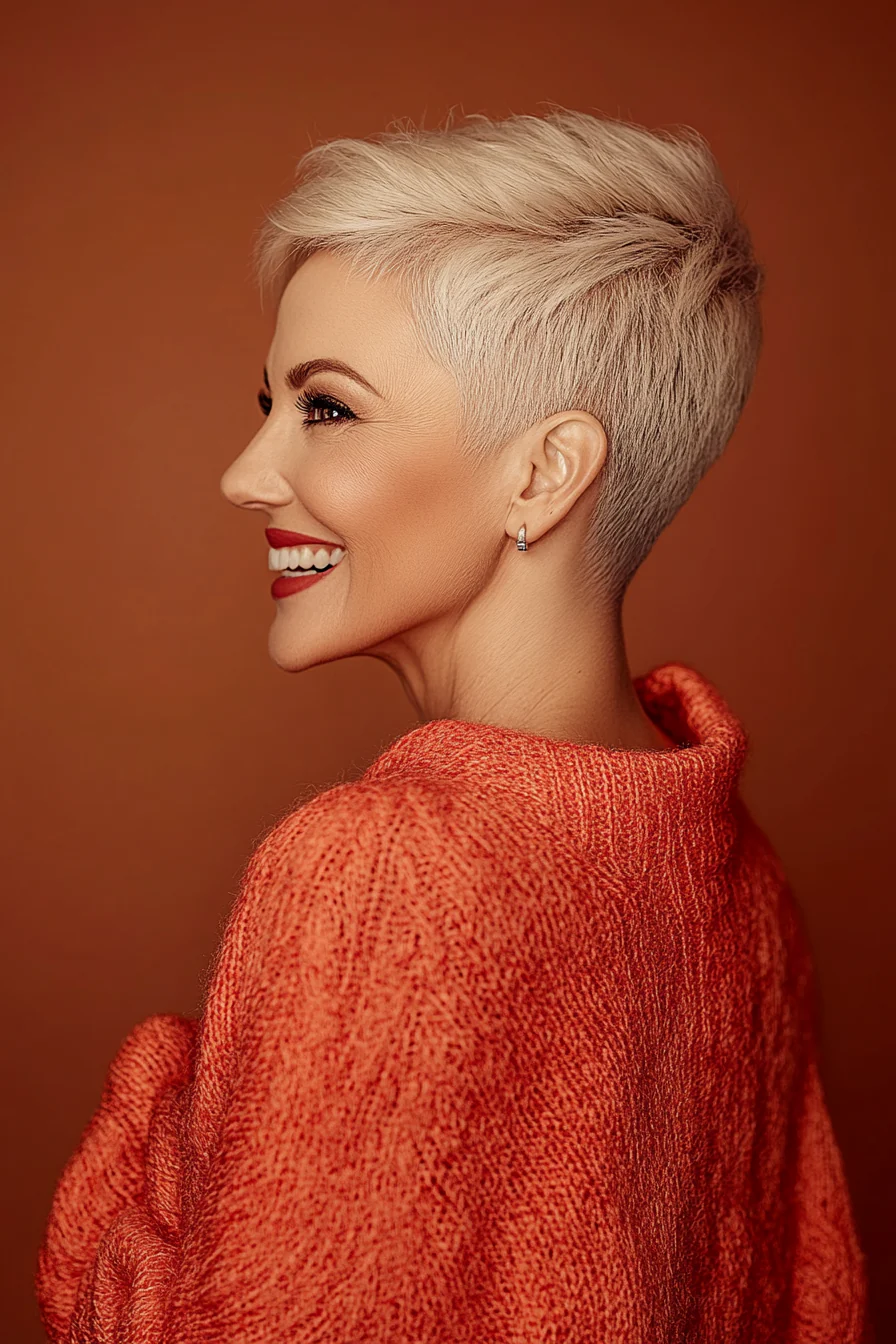 25 Must-See Pixie Frisuren für Frauen über 50: Lassen Sie sich für 2025 Inspirieren!