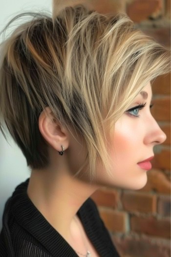 23 kurze gestufte Haarschnitte, die Frauen gerade jetzt lieben