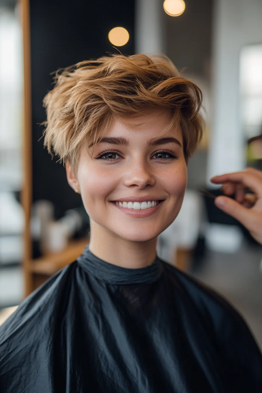 25 tolle Kurzhaarfrisuren für dickes Haar, die 2025 voll im Trend liegen