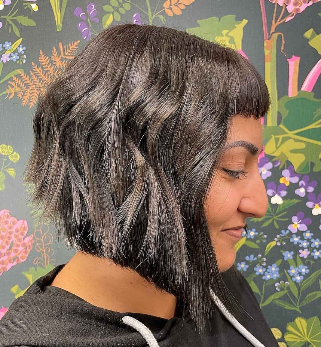 21 der besten A-Linien Bob mit Pony für einen modischen Look