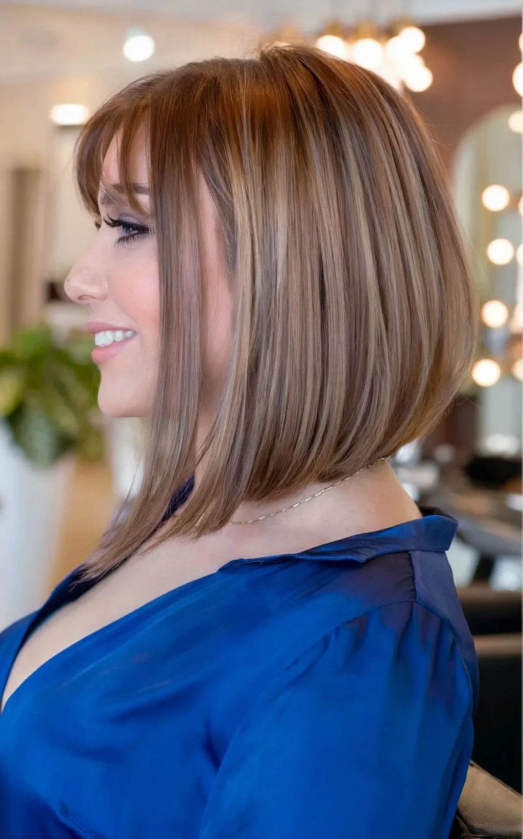 21 der besten A-Linien Bob mit Pony für einen modischen Look