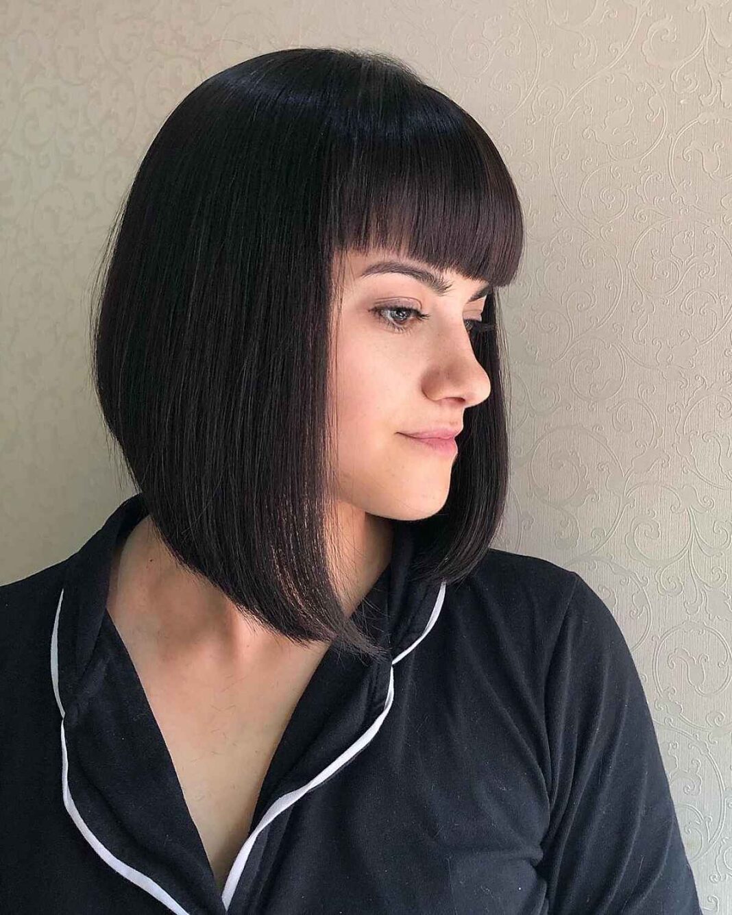 21 der besten A-Linien Bob mit Pony für einen modischen Look