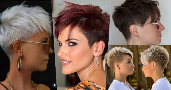 20 inspirierende Beispiele für Undercut Pixie für dickes Haar