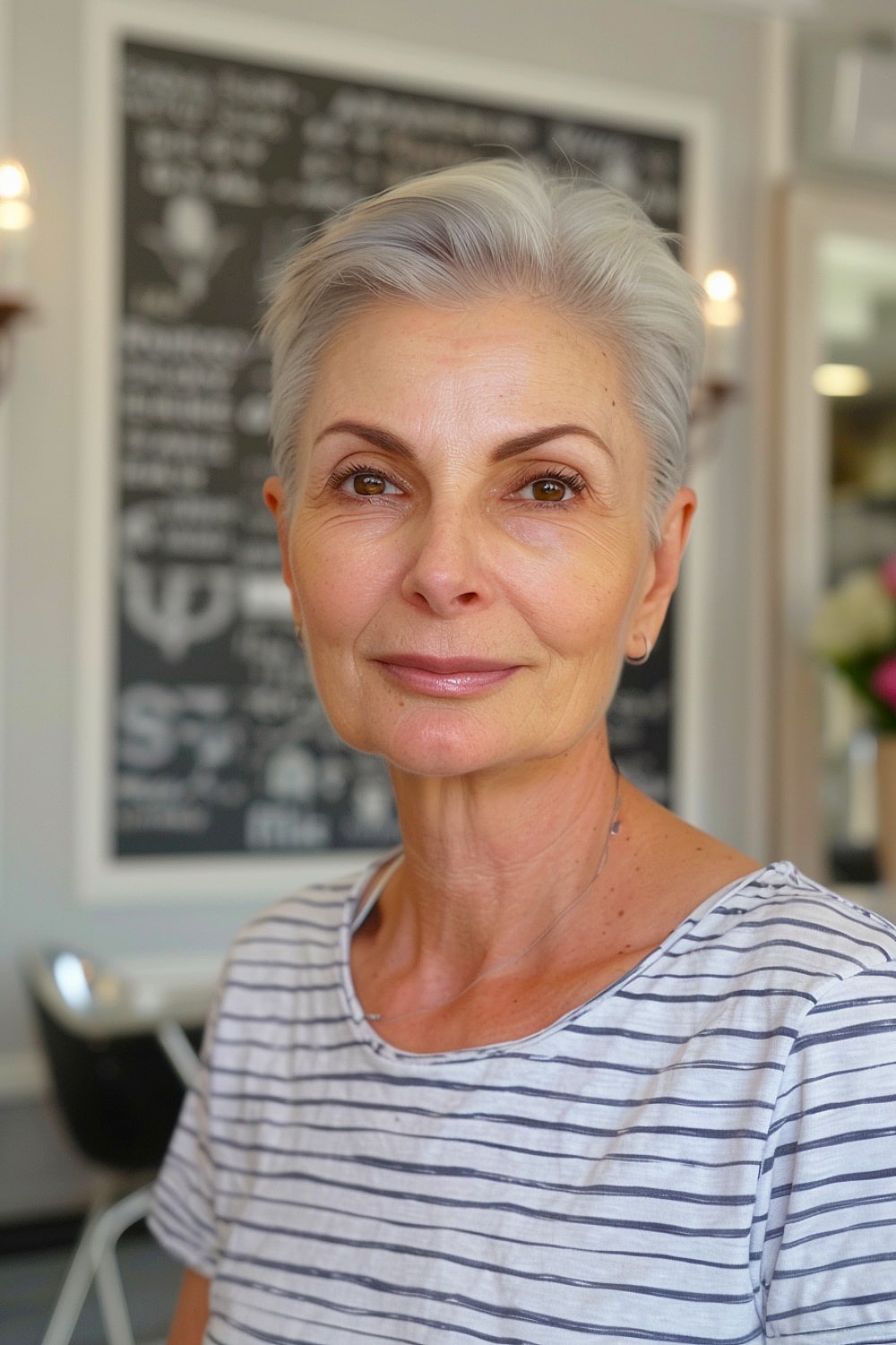 Atemberaubende Kurzhaarschnitte für Frauen über 60, die sie jetzt ausprobieren müssen